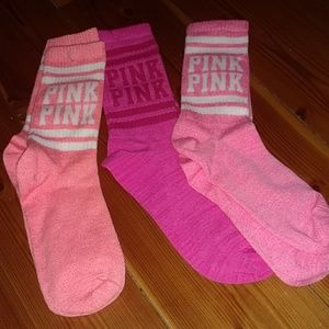 Crew Socks - Pink by Victoria's Secret